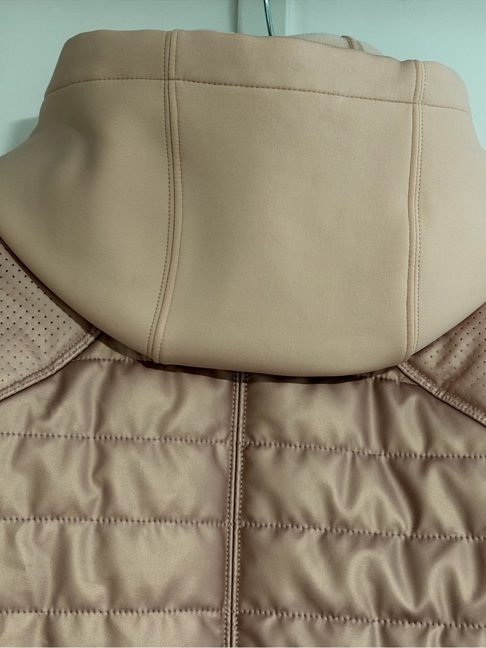 CALIA by Carrie Underwood Quilted Hooded Jacket - Dusty Rose - Picture 6 of 11